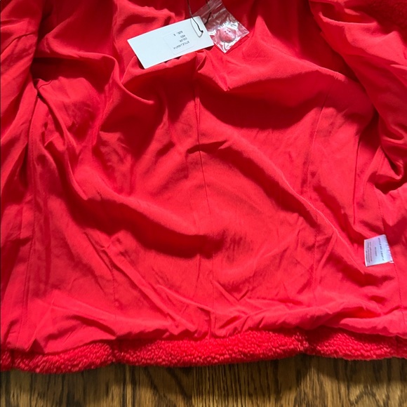 Red Button-Up Jacket - Picture 4 of 5